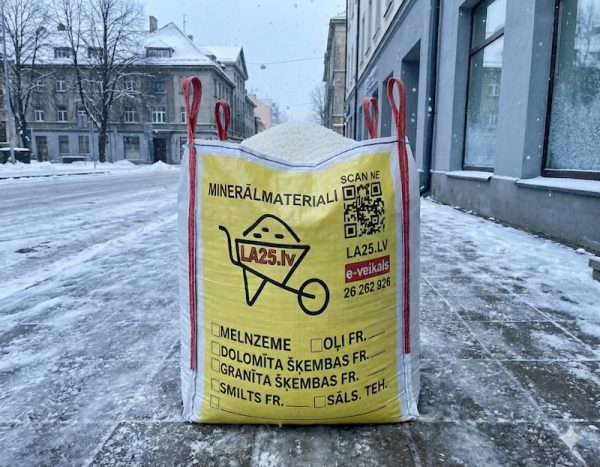 Tehniskā sāls BigBag maisos